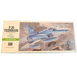 Northrop F-20 Tigershark USAF 1/72 Scale Plastic Model Kit - Hasegawa